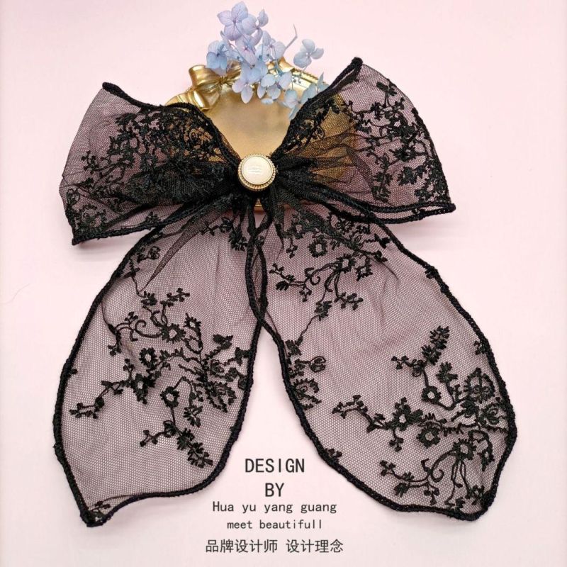 Fashion Hair Accessories Lace Bow Hair Rope