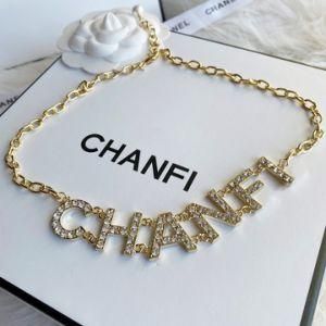 Grtl Fashion Jewelry Wholesale Gold Stainless Steel Necklace Party Wear Luxury Designer Famous Brand Fashion Necklace