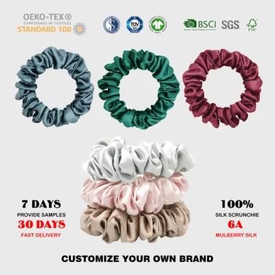 Hair Accessories for Silk Scrunchies with High Quality Luxury Style