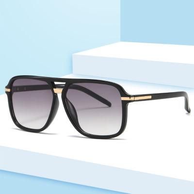 OEM Fashion Sunglasses Luxury Sun Glass Sunglasses Titanium Frame Double Bridge Sunglasses