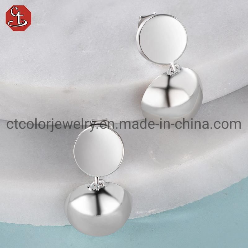 Factory Wholesale 925 Silver Sterling Jewellery Fashion Earring Jewelry
