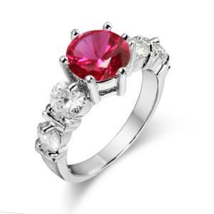 New Ruby Stone Fashion Jewelry Ring