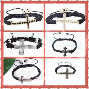 Cross Charms Accessories, Shamballa Cross Bracelet Bangles Jewelry