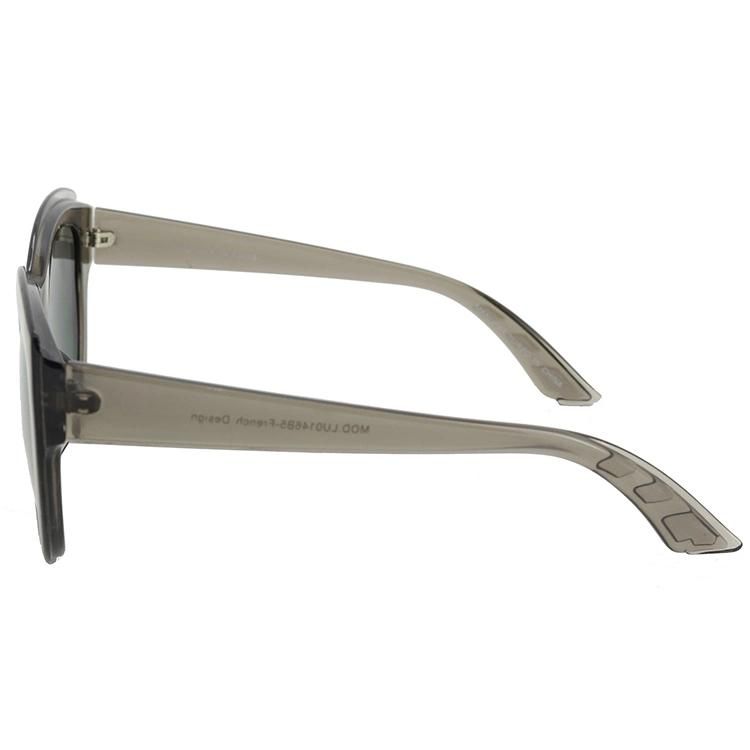 2019 Shiny Transparent Grey Fashion Sunglasses