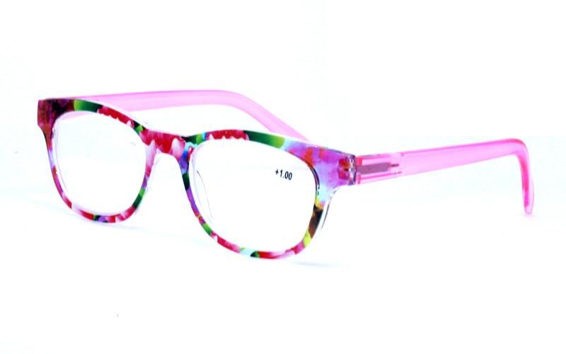 Wholesale Affordable Candy Colors Floral Frames Optical Frame Reading Glasses