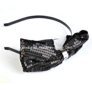 Head Band with Sequin Bowknot (GD-AC095)