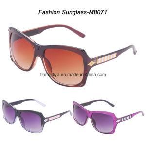 Plastic Fashion Sunglasses with Eyebrow (M8071)
