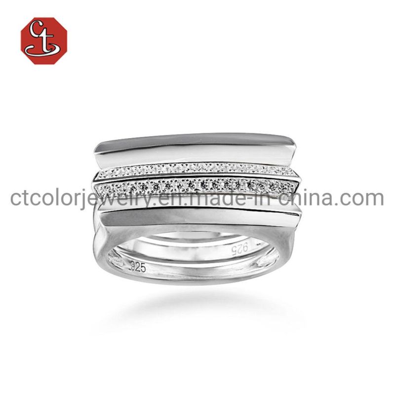 925 Sterling Silver Rings Jewelry Fashion Jewelry Rings for Men and Women