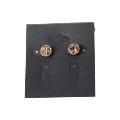 2020fashion Jewelry Silver Earrings with Yellow Rhinestone