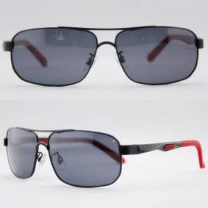 Fashion Men Metal Polarized Sport Sunglasses with BSCI (14116)