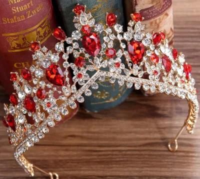 Bridal Wedding Crystal Tiara Crown Hair Accessories Rhinestone Jewelry Royal Princess Tiara Crown Tiara Comb