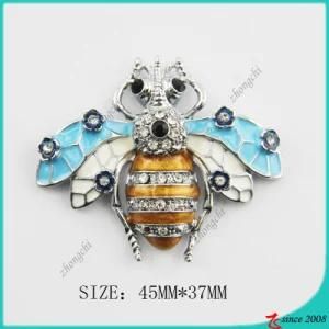 Zinc Alloy Metal Dimond Metal Bee Charm (MPE)