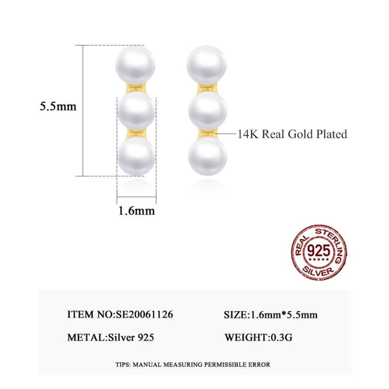 New Arrival Design Earrings 925 Sterling Silver Ear Stud