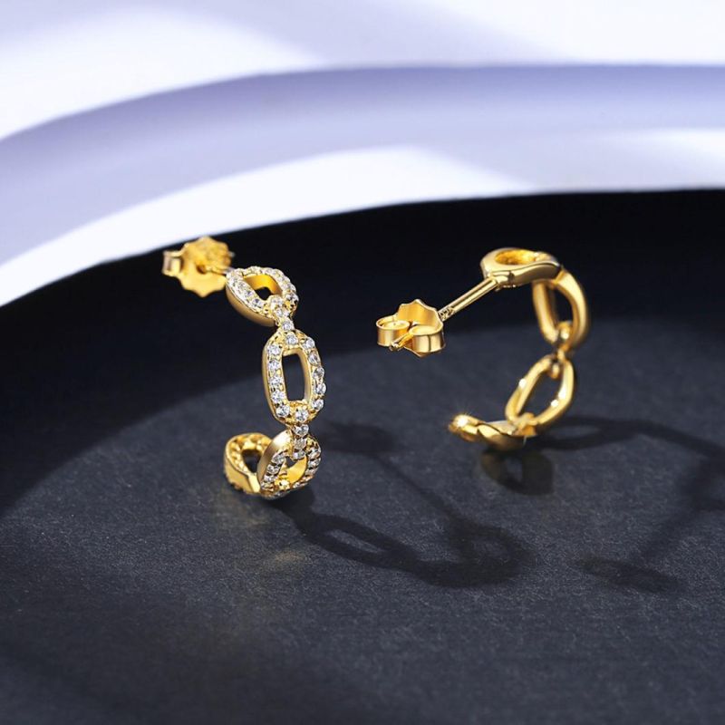 925 Sterling Silver Earring Customized Design for Wholesale
