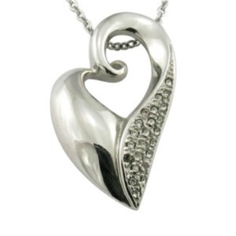 Custom Steel Jewelry Mom Heart Pendants