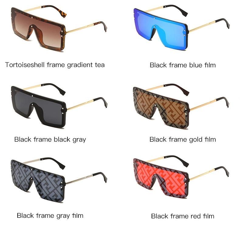 2022 Women Best Hot Selling Sun Glasses Colorful Square Frame UV400 CE Cheap Wholesale Fancy Fashion Trendy Sunglasses