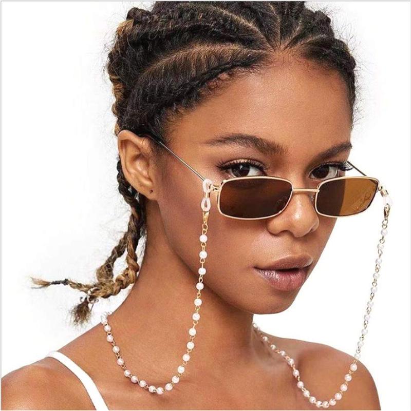 Beaded Eyeglass Holder for Women Colorful Beaded Sunglasses Chain Reading Eyeglasses Chain Strap Cord Lanyard Eyewear Retainer