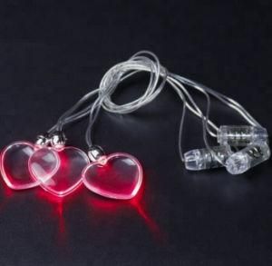 Blinking Glowing LED Necklace OEM Design