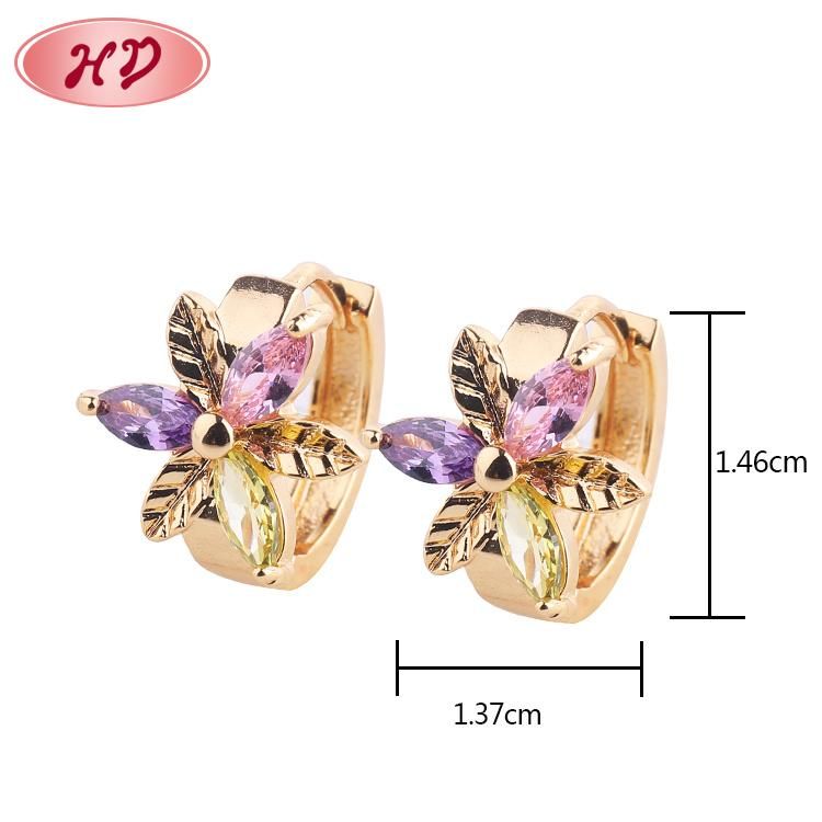 Princess Accessories Cheap Wholesale Bulk Latest Fashion Huggie Earrings