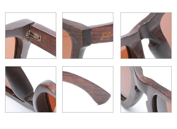 New Products Fashion Brand High Quality Wooden Sunglasses