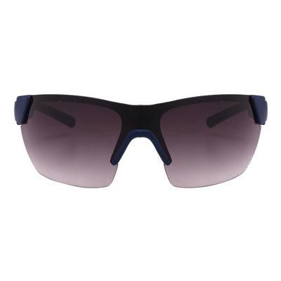 2019 Wrapped Half Frame Sports Polarized Sunglasses