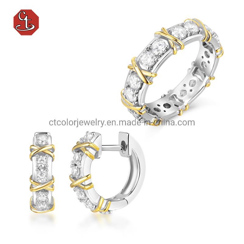New Fashion jewelry 925 sterling silver hiphop Hoop Ring For gift