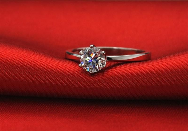 Wedding Ring Zircon Cubic 925 Sterling Silver Rings Women Fine Jewelry