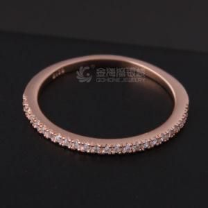 Rose Gold Plated 925 Sterling Silver Ring