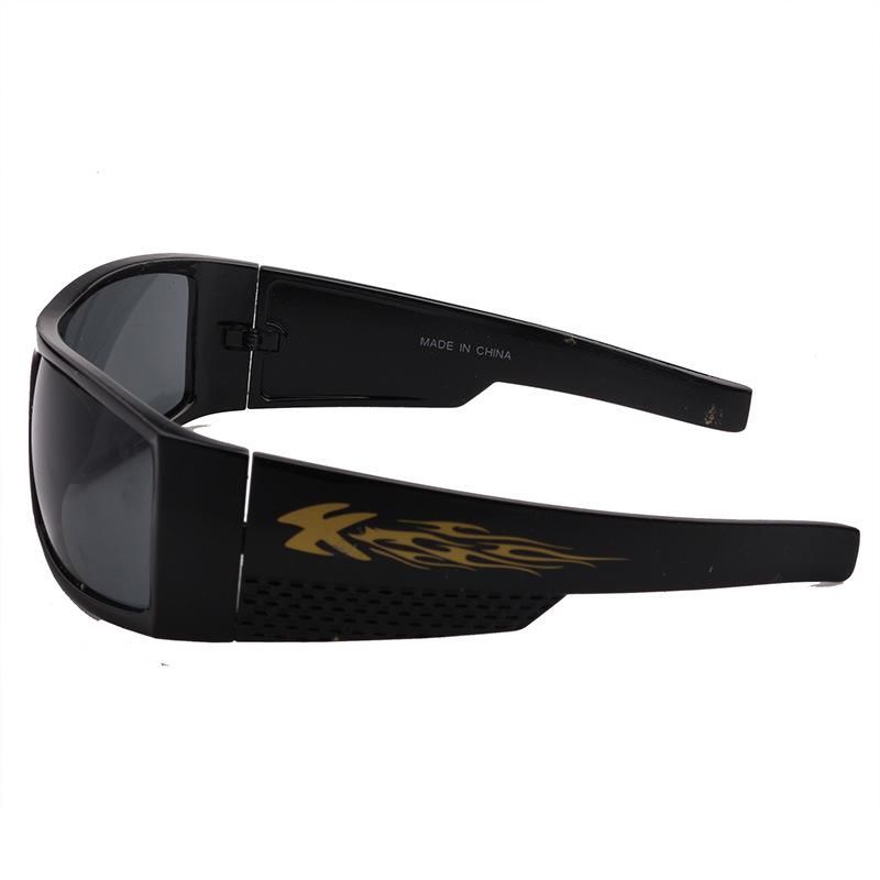 2020 Wrapped Black UV400 Sports Sunglasses