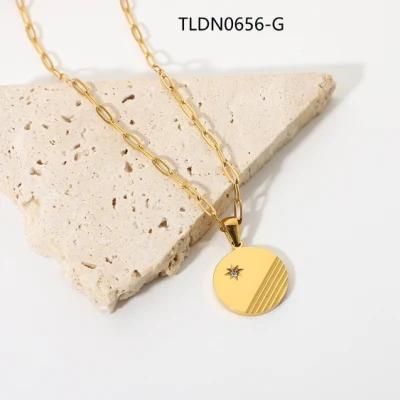 Manufacturer Custom Medallion Necklace, Gold Plated Jewelry Wholesale Jewelry, Wholesale Necklace