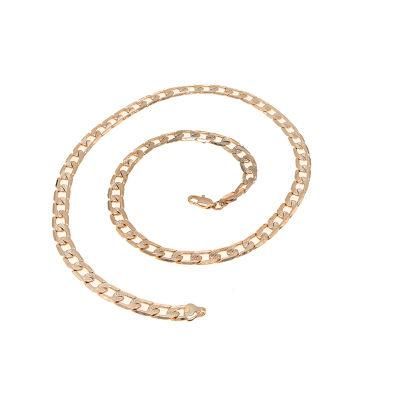 Hot Sale Women&prime;s Copper Plated 18K Gold Fashion Jewelry Necklace