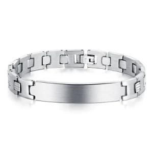 Hiphop Smooth Hand to Act The Role of The Korean Version of The Fashion Tide Male Stainless Steel Bracelet Popular Jewelry