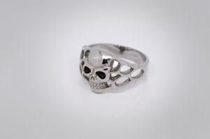 Fashion Stainless Steel Skull Ring Jewelry (RZ6070)