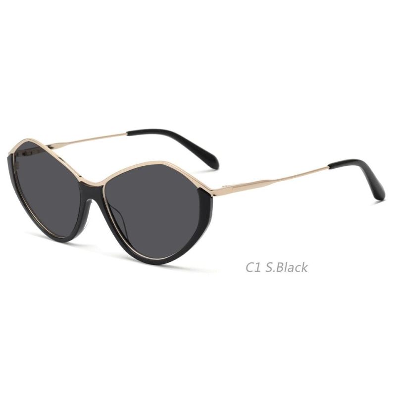 2022 Trendy Design Acetate Frames Sunglasses Special Styles Shen Zhen Manufacturer