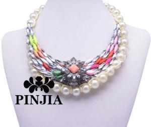 Crystal Imitation Jewelry Pearl Fashion Necklace