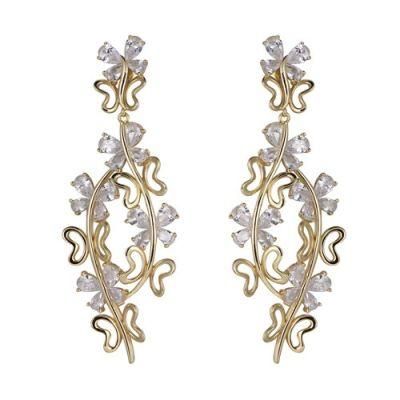Fashion Party Female Silver or Brass Earring