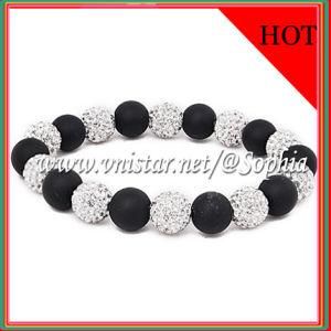 Fashion Crystal and Agate Beads Bracelet