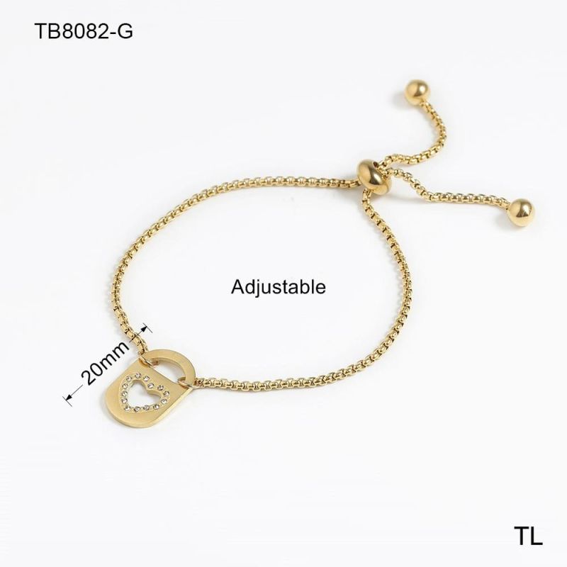 Manufacturer Custom High Quality Fashion Jewelry Love Pendant Stainless Steel 18K Womens Necklaces