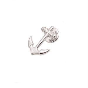 Fashion Women Jewelry Silver Anchor Pin Brooch