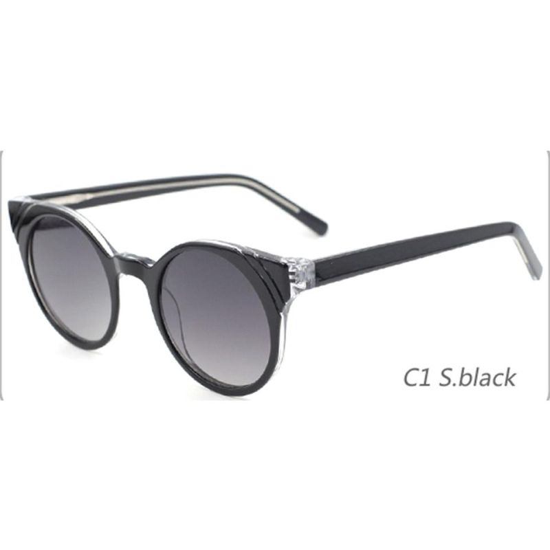 2022 Classic Style Trendy Eyewear Polarized Sunglasses Acetate Handmade Sunglasses