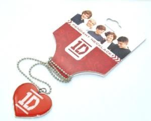 One Direction Heart Pendant Necklaces