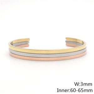 Stainless Steel Cuff Bracelet 60X3mm