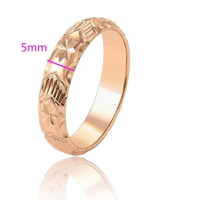 Trendy Fashion Gold Plated Broad Arabic Quality Rings