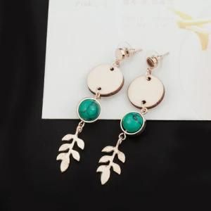 Imitation Gift Fashion Jewelry Stainless Steel Gold Earring