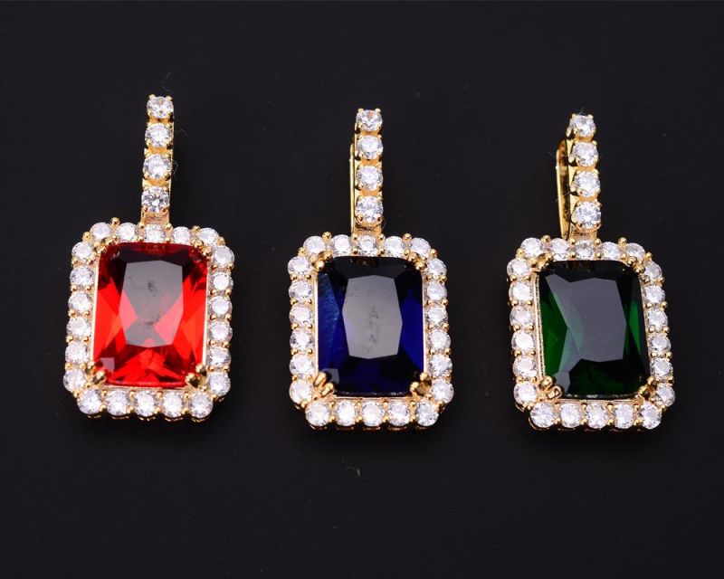 Hiphop Gold Plated Diamond Pendant Jewelry Pendant