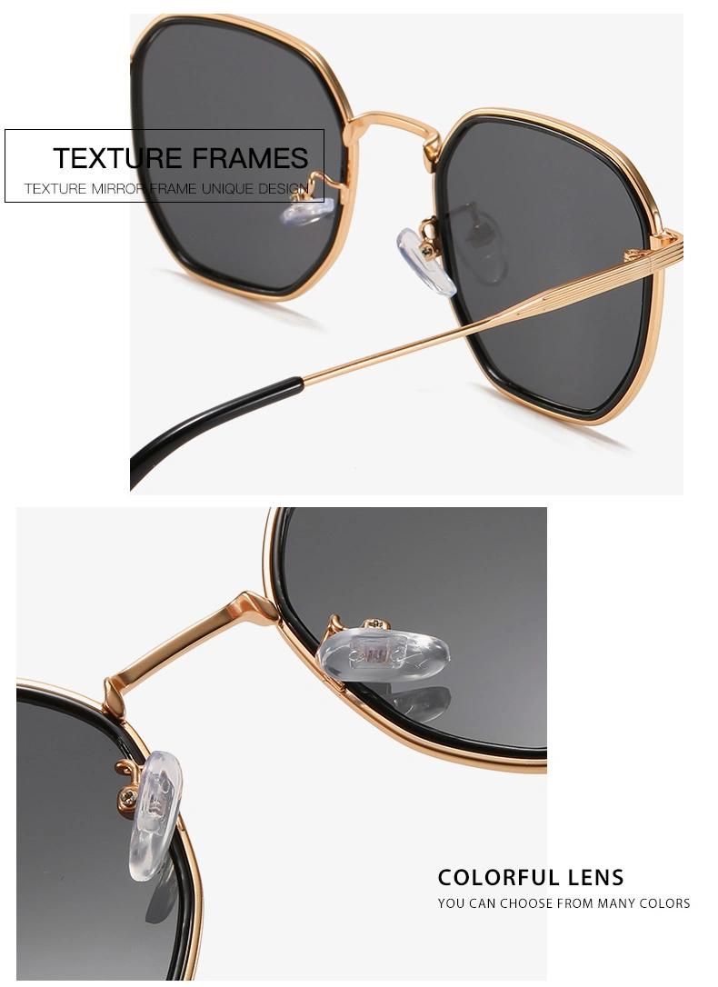 2020 New Design Round Metal Sunglasses