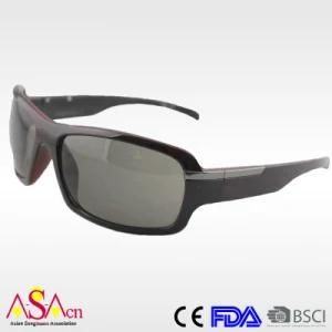 Best Sale Designer Sports Polarized Sunglasses with FDA Approved (91082)