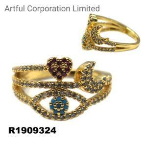 Multi Color Fashion Jewelry Ring