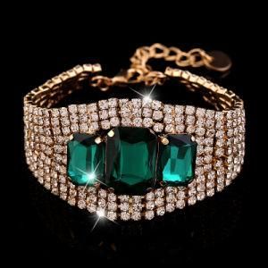 Imitation Stainless Steel Jewelry Crystal Bracelet