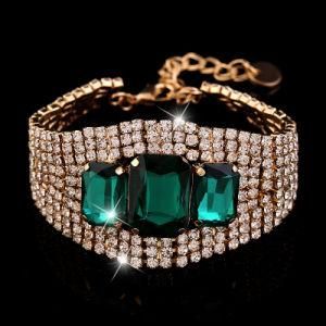 Imitation Stainless Steel Jewelry Crystal Bracelet